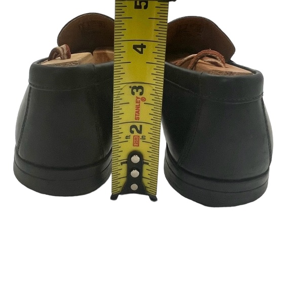 Clarks Collection ExtraLight Black Men's Penny‎ Loafers Leather Slip On Comfort - Picture 9 of 13